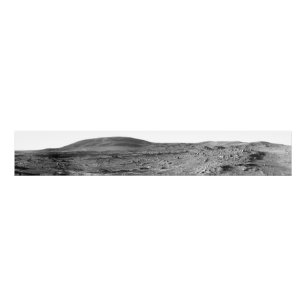 Panoramic view of Mars 6 Photo Print