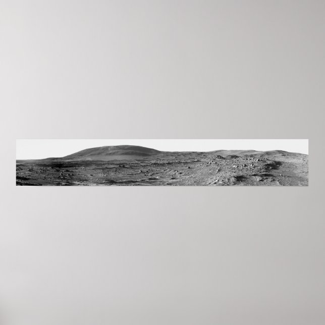 Panoramic view of Mars 6 Poster (Front)