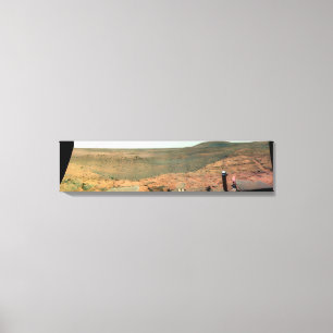 Panoramic view of Mars Canvas Print