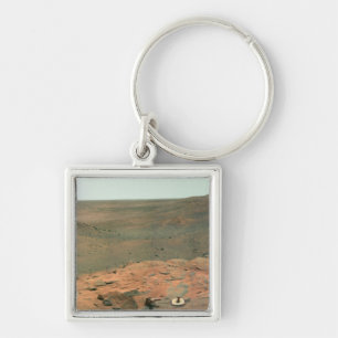 Panoramic view of Mars Keychain