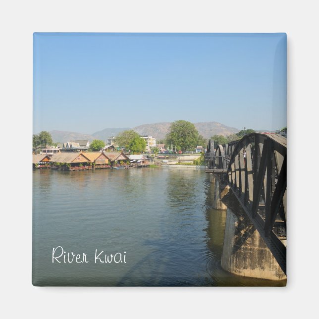 Panoramic view of river Kwai Magnet (Front)