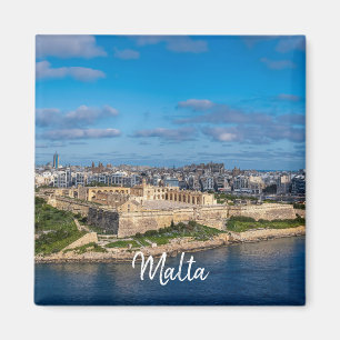 Panoramic view of Sliema in Malta Magnet