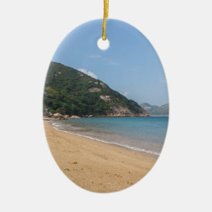 Panoramic view of Sok Kwu Wan Lamma Island Ceramic Ornament