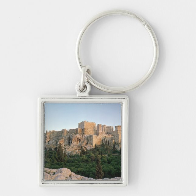 Panoramic view of the Acropolis Keychain (Front)