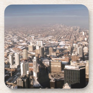 Panoramic view of the city coaster