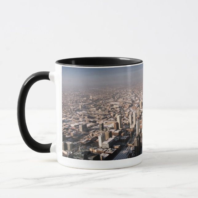 Panoramic view of the city mug (Left)