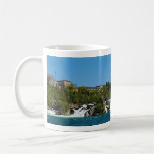 Panoramic view of the Rhine Fall Coffee Mug