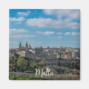 Panoramic view of Valletta old town in Malta Magnet
