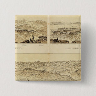 Panoramic Views 2 Inch Square Button