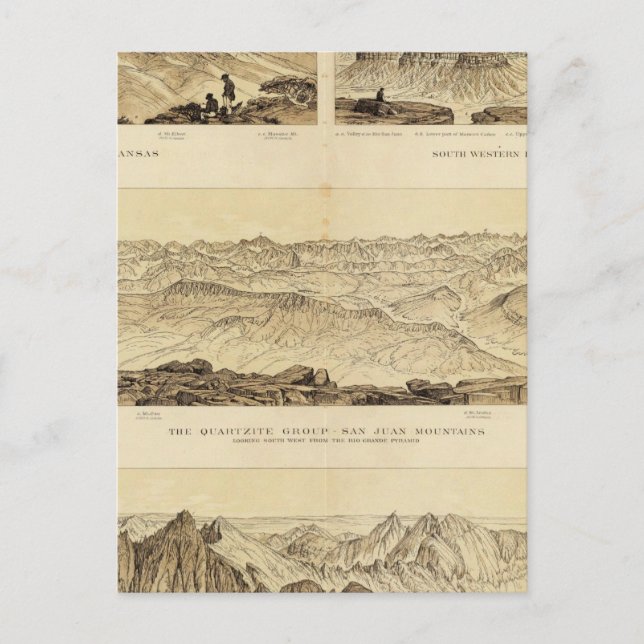 Panoramic Views Postcard (Front)