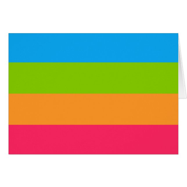 Panoromantic Pride Flag (Front Horizontal)
