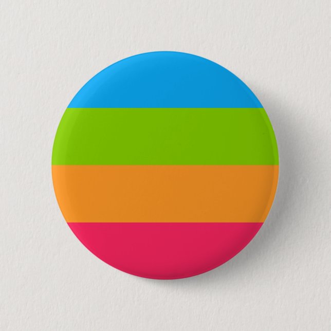 Panoromantic Pride Flag 2 Inch Round Button (Front)
