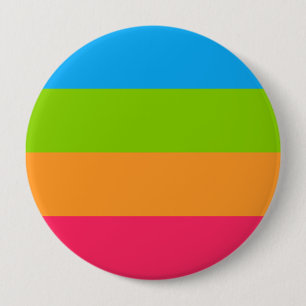 Panoromantic Pride Flag 4 Inch Round Button