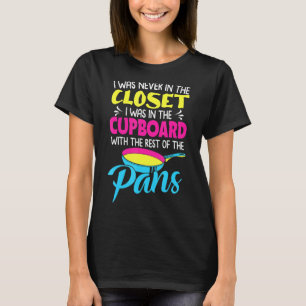Pans Pansexual Rainbow Flag Stripe Pride Homosexua T-Shirt
