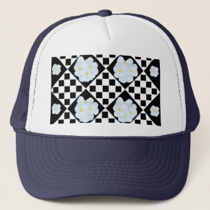 Pansement noir et blanc, Casquette de camionneurs