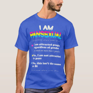 Panseual Definition Funny Gay Pride LGBT T-Shirt