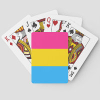 Pansexual Flag, Card Game, Pansexual Playing Cards
