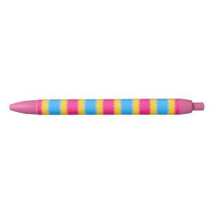 Pansexual Flag Narrow Stripe Pen
