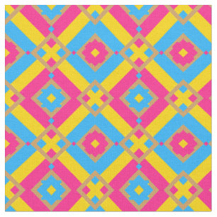 Pansexual Flag & Pride community fashion / gender Fabric