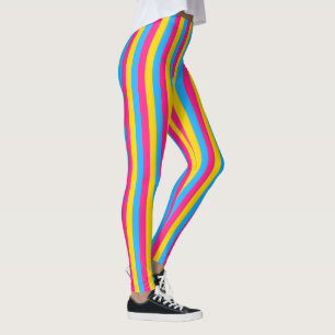Pansexual Flag & Pride community / gender flag Leggings