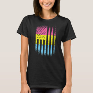 Pansexual Flag Pride Lgbtq Usa Pride Flag T-Shirt