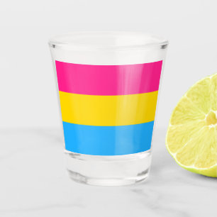 Pansexual Flag Shot Glass