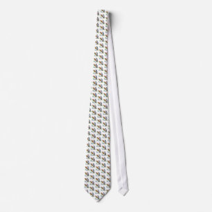 Pansexual LGTBQIA Pride Month Dragon Tie
