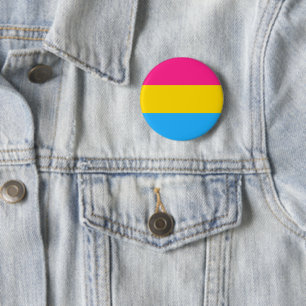 Pansexual Pride Flag 2 Inch Round Button