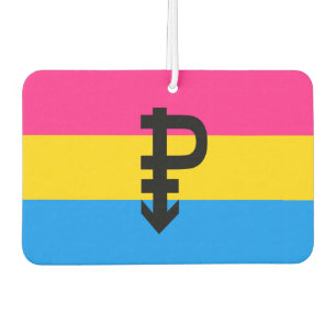 Pansexual Pride Flag Air Freshener