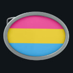 Pansexual Pride Flag Belt Buckle<br><div class="desc">Pansexual Pride Flag. Show your pride and support for pansexuality with this great flag and spread some peace and love to support sexual orientation equality! Visit our store to discover more LGBT flags,  Bisexual flags,  Trangender flags and other flags of the world.</div>