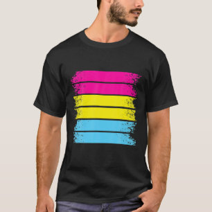 PANSEXUAL PRIDE FLAG LGBT Pride Month LGBTQ Queer T-Shirt