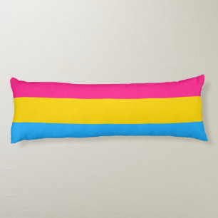 Pansexual Pride Flag LGBTQ Body Pillow