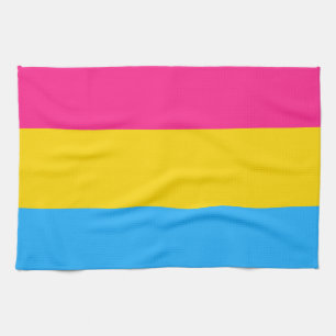 Pansexual Pride Flag LGBTQ Kitchen Towel