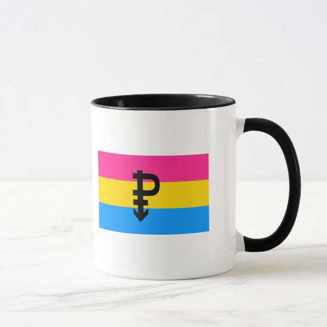 Pansexual Pride Flag Mug (Right)