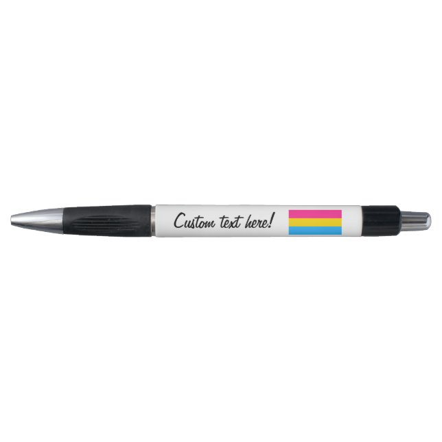 Pansexual Pride flag Pen (Front)