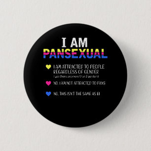 Pansexual Pride LGBT Equal Rights 2 Inch Round Button