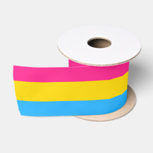Pansexual Pride (Pan Flag) Satin Ribbon