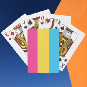 Pansexual Pride Playing Cards