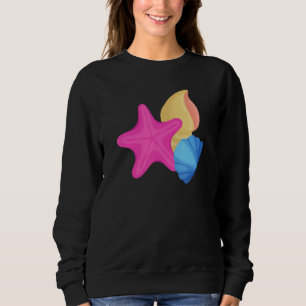 Pansexual Pride Seashells LGBTQ Pan Flag LGBTQIA+ Sweatshirt