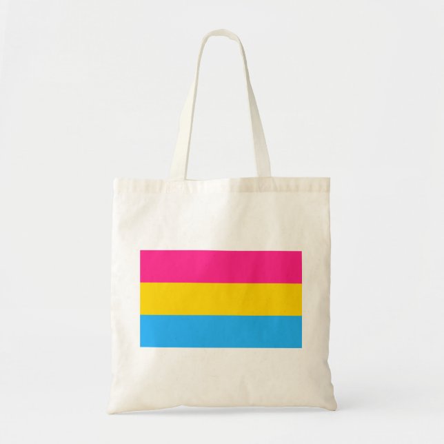 Pansexual Pride Tote Bag (Front)