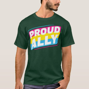 Pansexual Proud Ally Pan Pride LGBT T-Shirt