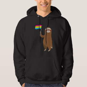 Pansexual Sloth Pansexual Hoodie