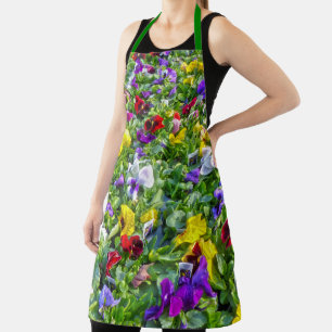 Pansies Apron