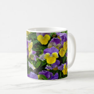 Pansies Coffee Mug
