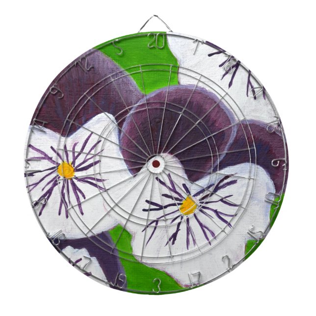 Pansies Dartboard (Front)