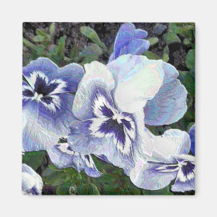 PANSIES MAGNET