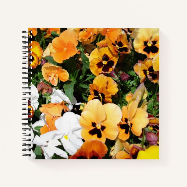 Pansies Notebook (Front)