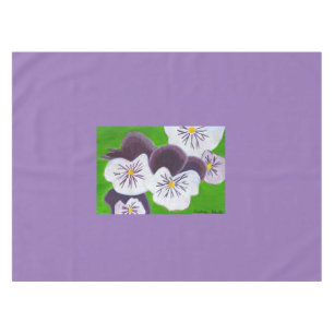Pansies tablecloth 