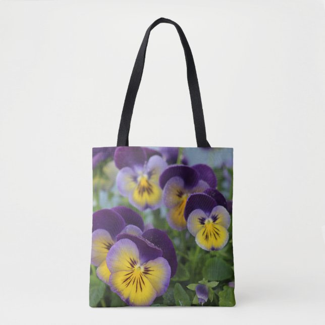 Pansies Tote Bag (Front)