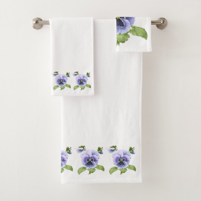 Pansies violettes (En situation)